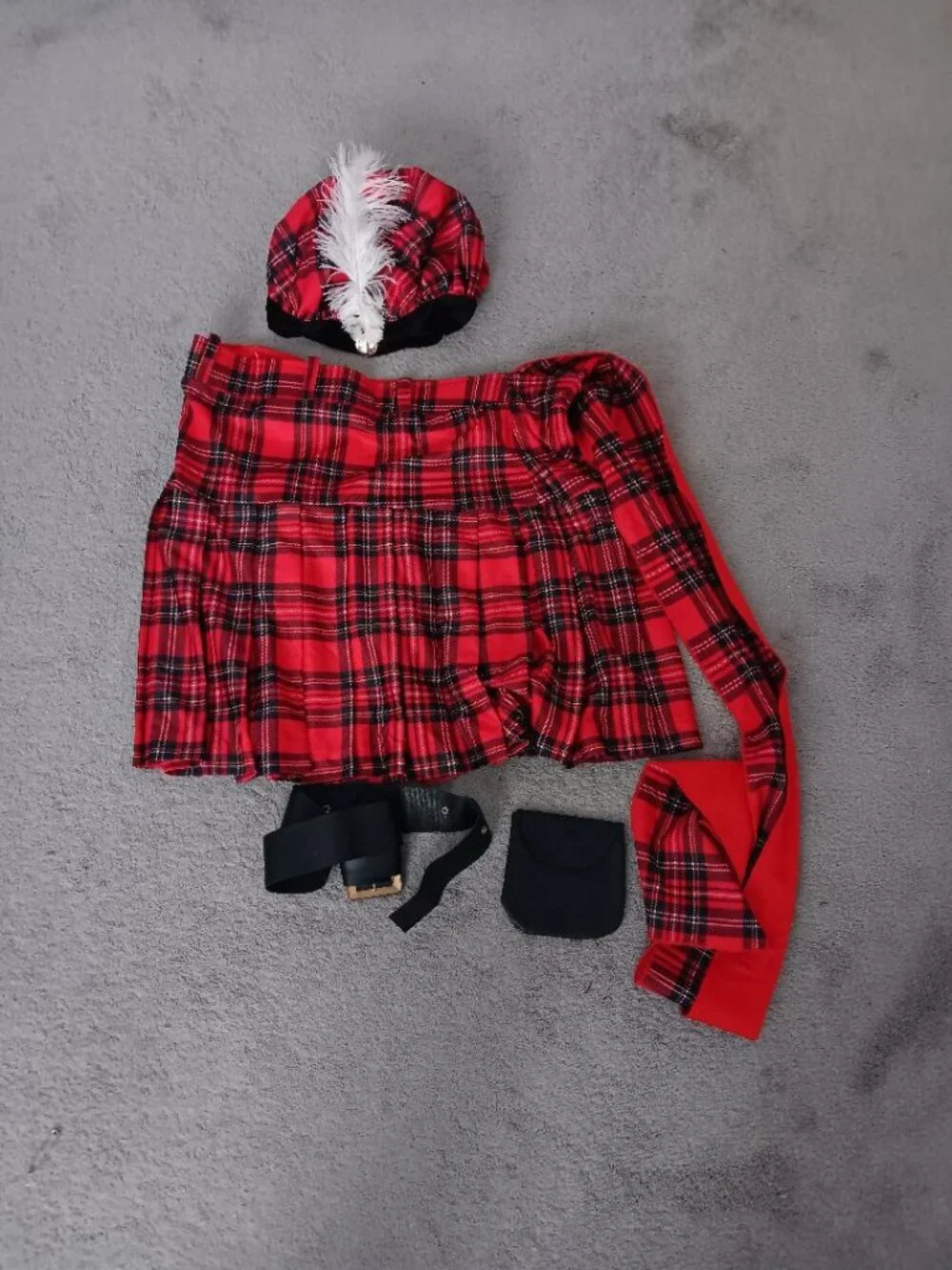 Adult Hot Scottie Scottish Man Halloween Costume Size Large